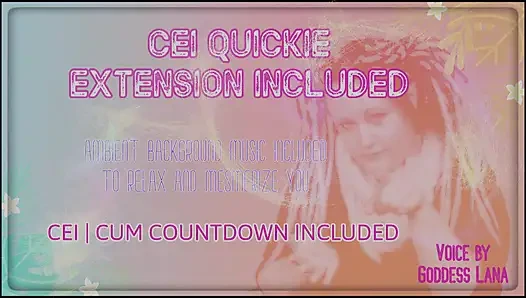 AUDIO ONLY - CEI quickie extension included enhanced audio