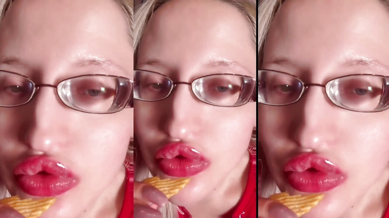 Asmr Chips Potato Eating Listen in Headphones