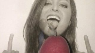 Riley Reid big cum tribute on face jerk off video