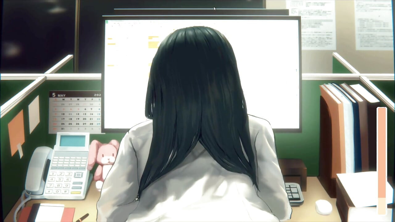 Hentai Game – This Office Worker Keeps Turning Her Ass Towards Me