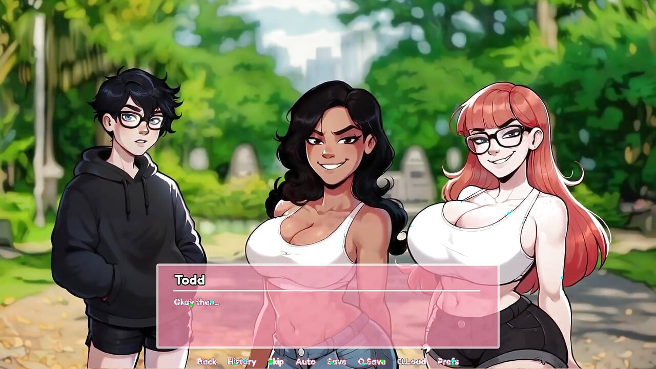 Gooncuck #7 - Cucky Ai 포르노 게임 - 치료사의 풋잡