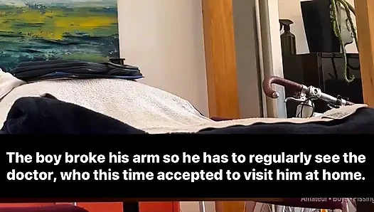 Stepson's Medical Exam in Front of Stepdaddy - Part 1 the Exam
