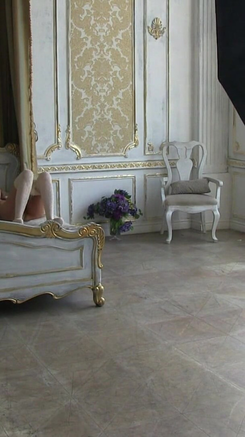 Katya Clover on photo session 'Call Me Clover' by Henry Sharpe (Antonio Clemens), backstage, NUDE-part 2 | Clip 1