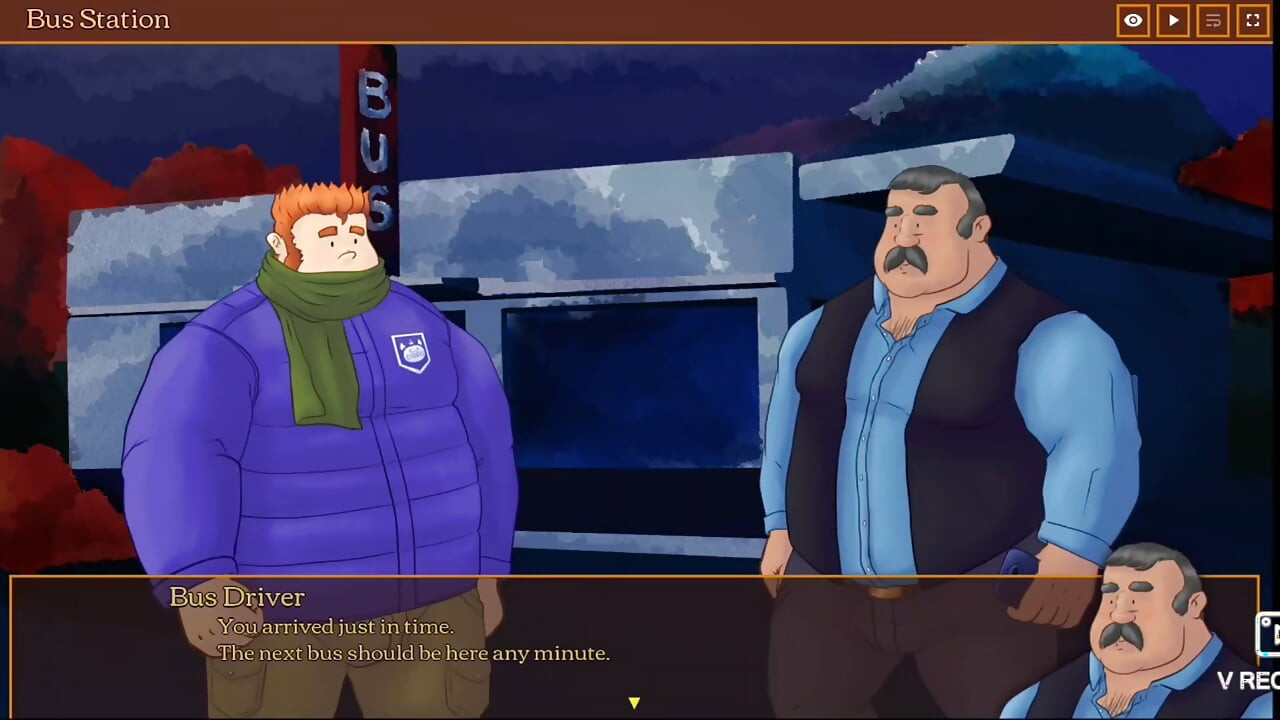 Your favorite lumberjack fucks chubby young man in the cabin.
