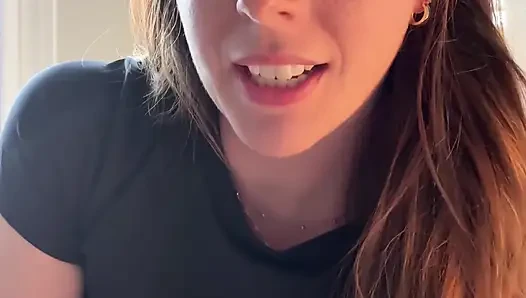 Hottie in Glasses Tells You How to Stroke!