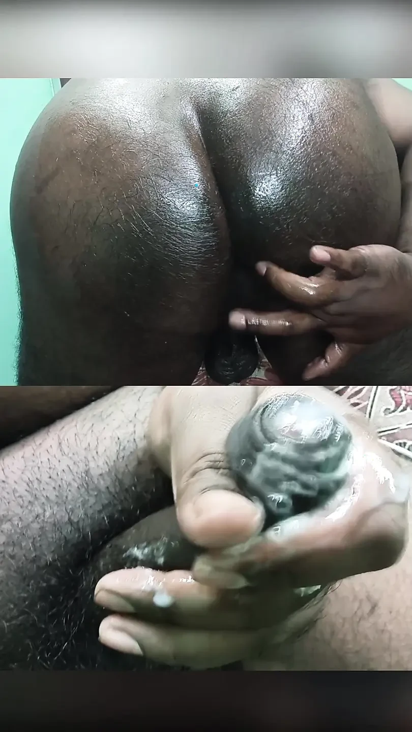 Cum show with Ass