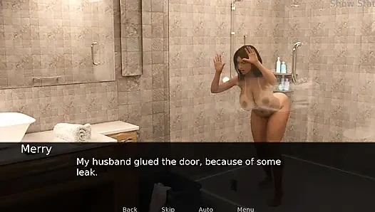 Project Hot Wife_-_he melihatku bugil di kamar mandi