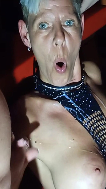 Iconic moment from "CoraBitch Fickdates im Swingerclub Route 69 Maspalomas"