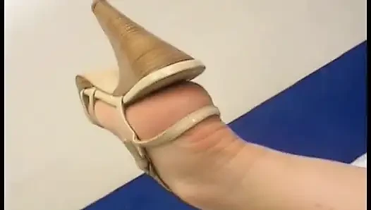 Blonde babe let the stud finger her tight ass before fucking