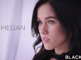 Blacked Megan Rain encontra Mandingo
