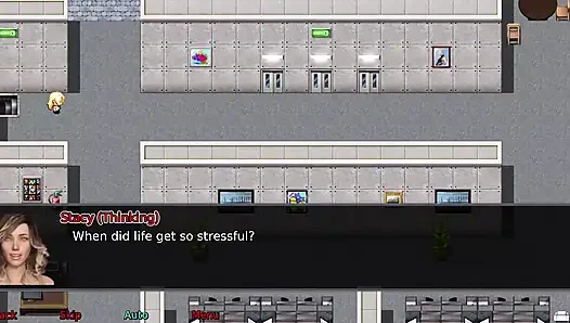 Ofis karısı #25 - bir yabancı Stacy'nin fotoğrafını çekti... Nate, Jessie ve Stacy'nin 3 meblağları vardı.