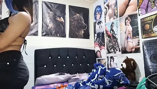 Fucking Me, Little Slut, She Can't Hold Back Her Desires and Even Though Her Mom Punishes Her, She Always Escapes so I Can Fuck