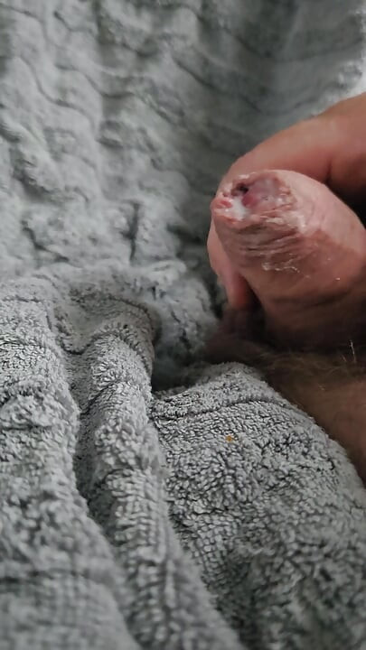 Edging my thick cock