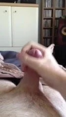Long stream of cum 10 August