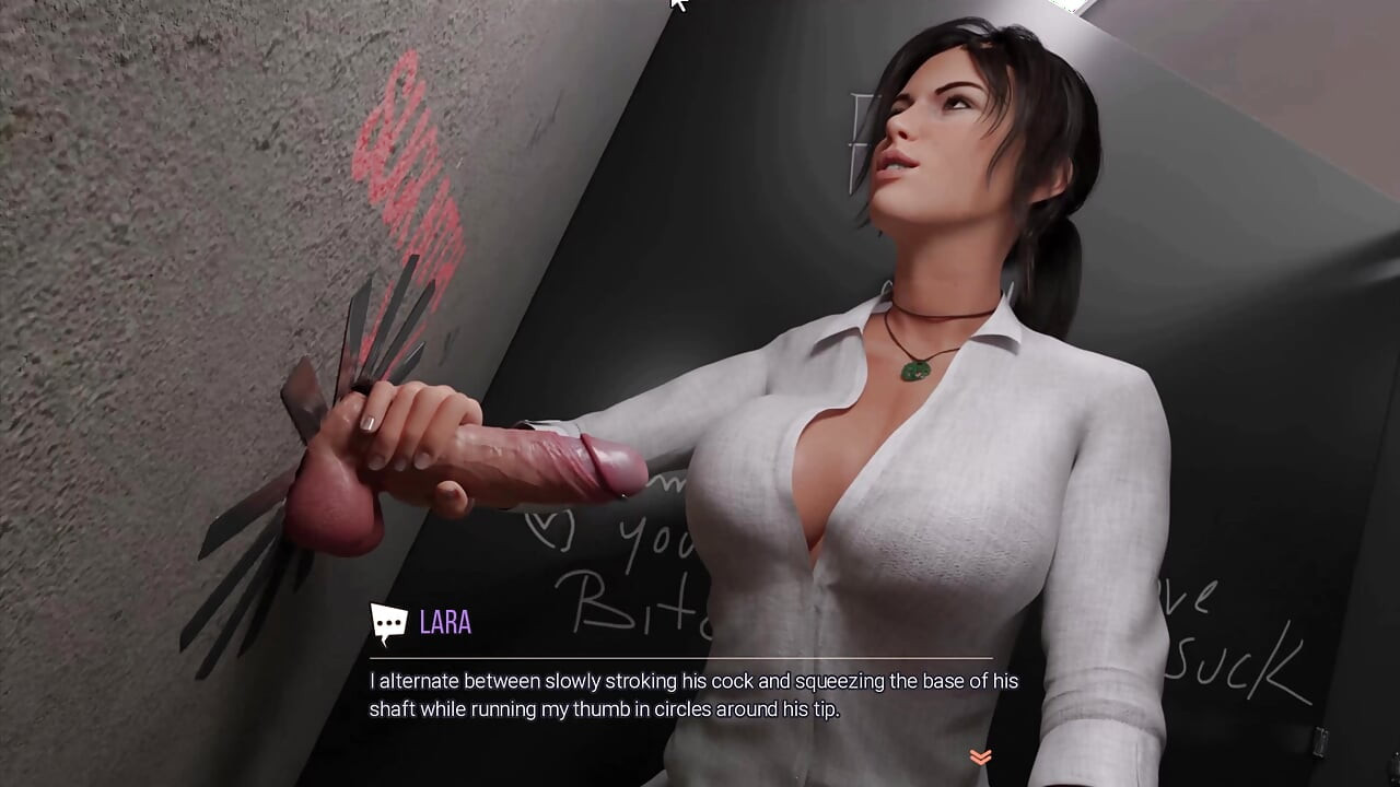 Croft Adventures 3 Lara Loves BDSM and Big Black Cocks and to Tease Other