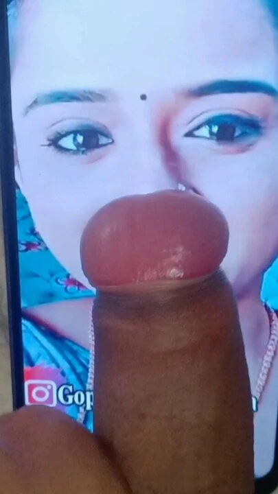 Requested Cum & spit Tribute On Gopika Anil