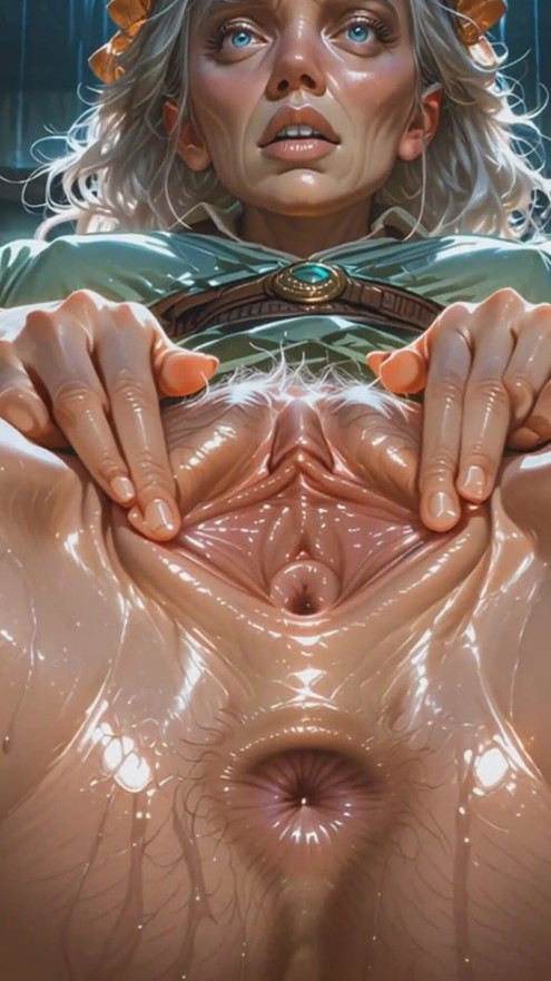 Vulva in the Night Forest