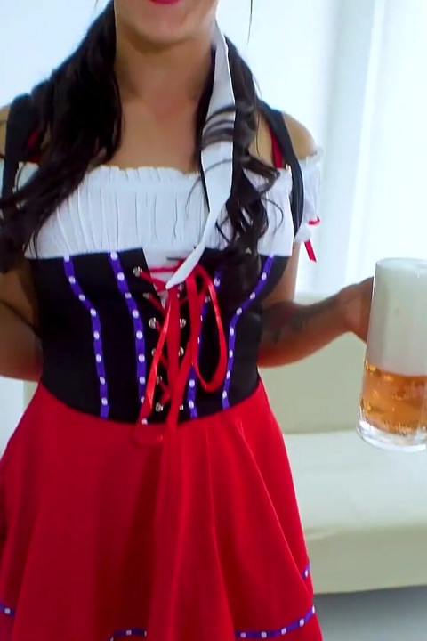 Bavarian Creampie Maid