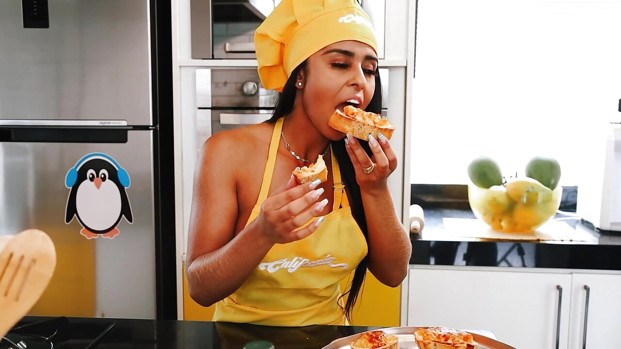 Hot Latinas Lesbians Cooking  - SFW