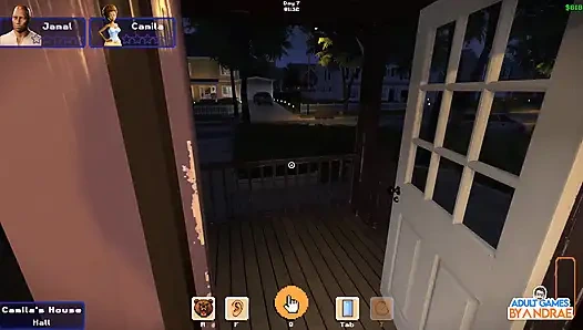 Ep4: camila'nın bahçe egzersizi - seksi komşum 2 (oyun)