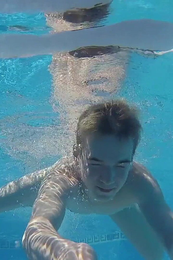 Pool Play with Hot Little Taylor