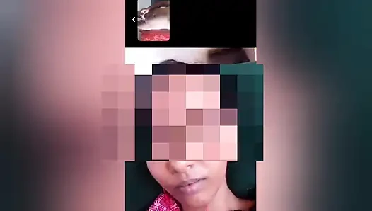 Video call sex Indian wife bhabhi ji ka mu me lena bhabhi