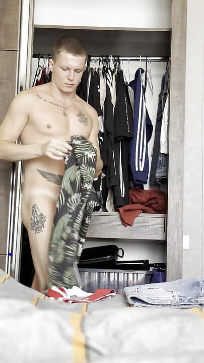 Twink Can't Choose What to Wear on a Date - Nude Posing - 513