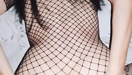 Pov langsam anal mit dünnes milf-modell in strümpfen