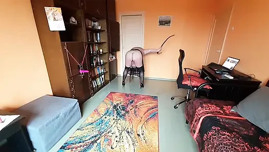 Şişman köle vitgun efendisi için eğitim yapıyor, bölüm 1.mp4