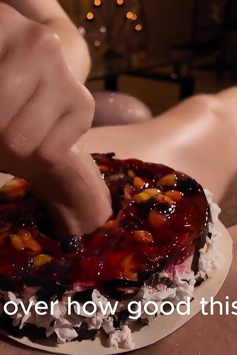 MILF Serves 10 Cumshots on Birthday Cake… Then Eats Every Slice