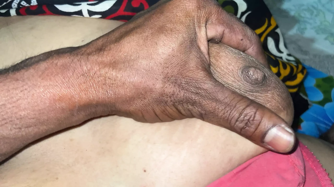 I hold my stepsister’s milk and squeeze it hard after that I hugged her and fucked her