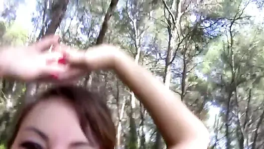 Taze kız charlotte de castille kahverengi ile azgın