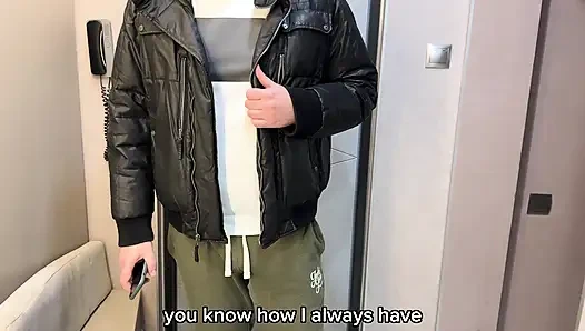My Friend's Mom Brazenly Fucked Me on New Year's Eve - Russian Amateur with Conversation and English Subtitles
