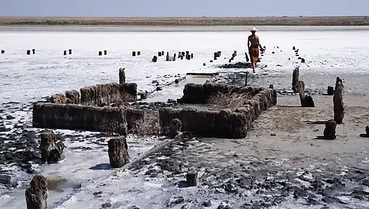 Healinig Mud of Elton SaltLake Russia