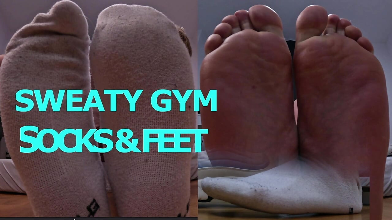Boy Feet & Socks Smelling Foot Fetish Close up Sneaker & Sock Strip