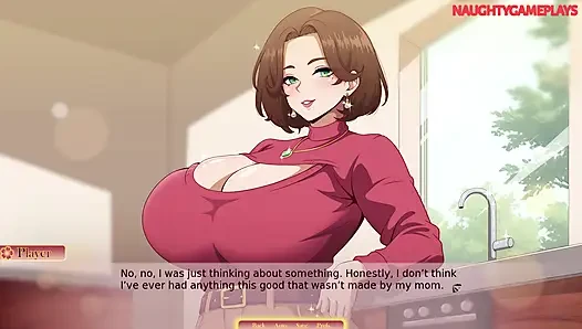 Sayaka My Naughty Milf Neighbor By Erebeta - Sexy Big Tits Stepmom Enjoying HOT SEX With Her New Neighbor