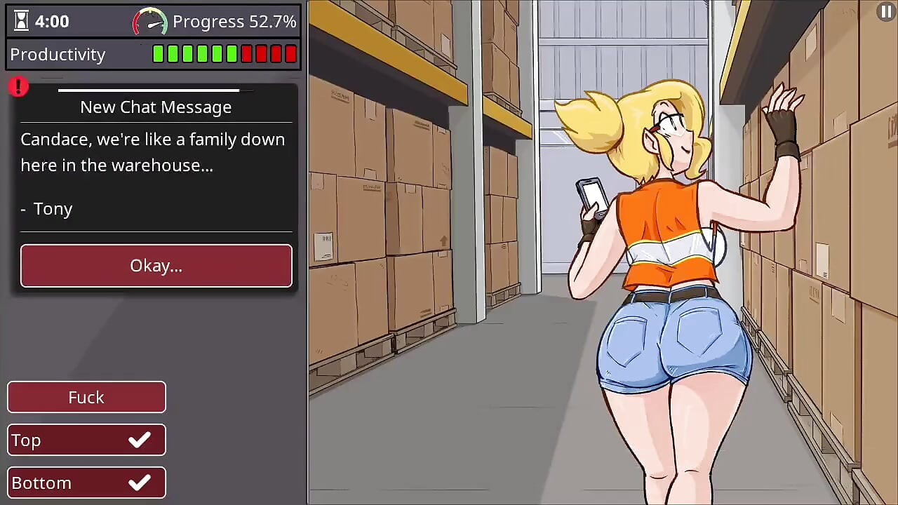 Big boobs big ass girl fucks two huge cocks - barely working gameplay level 2