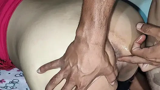 Indian Tamil girl with big ass in black panties, doggy style, hard x video