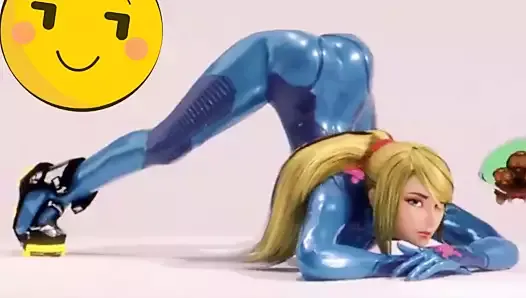 Samus sexy pose