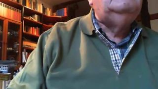 grandpa show on webcam