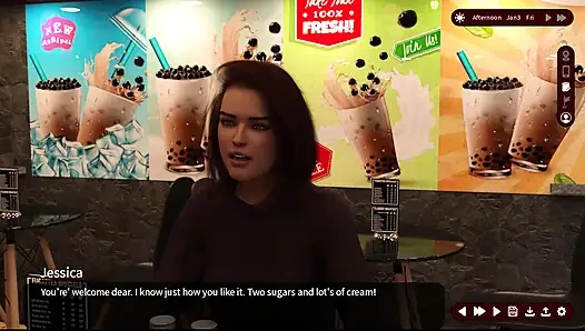 Arzu fısıltıları - sadık yol - Sarah ve Alex bir kulübe gitti ve eve azgın geldi