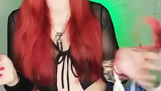 Perverted Stepmother Asks You What Thong to Wear to Have Sex with Her Man!!!!