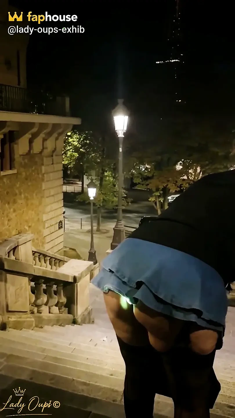 I&rsquo;m Walking Around Paris in a Micro Skirt with an Anal Plug, Right in Front of the Eiffel Tower