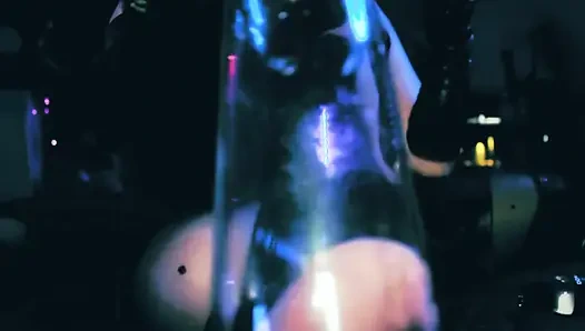Leather Mistress Eva Latex Femdom Fetish Milf Toys Penis Pump BDSM Kink Hot Sexy