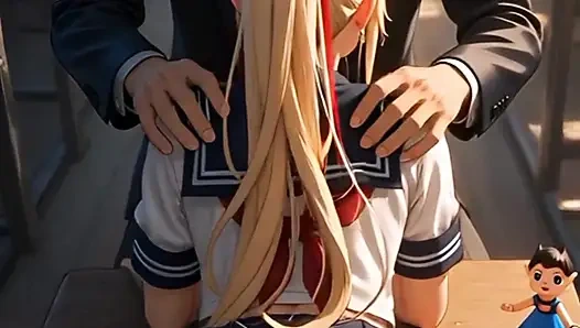 Hentai 2026 ! Bondage beautiful student with beautiful ass yummy