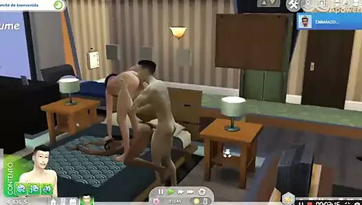 catching neighbors in welcome committee sims 4