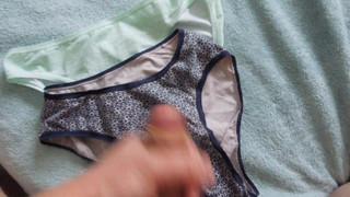 Cumming on my Ex panties
