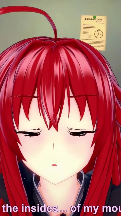 Rias Gremory sex in the Library - DXD NTR Madness Series | Clip 2