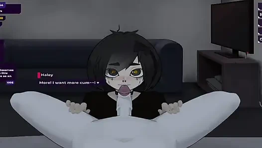 Моя антиутопия робот-подруга, Позволяя ей взять на меня главную роль.