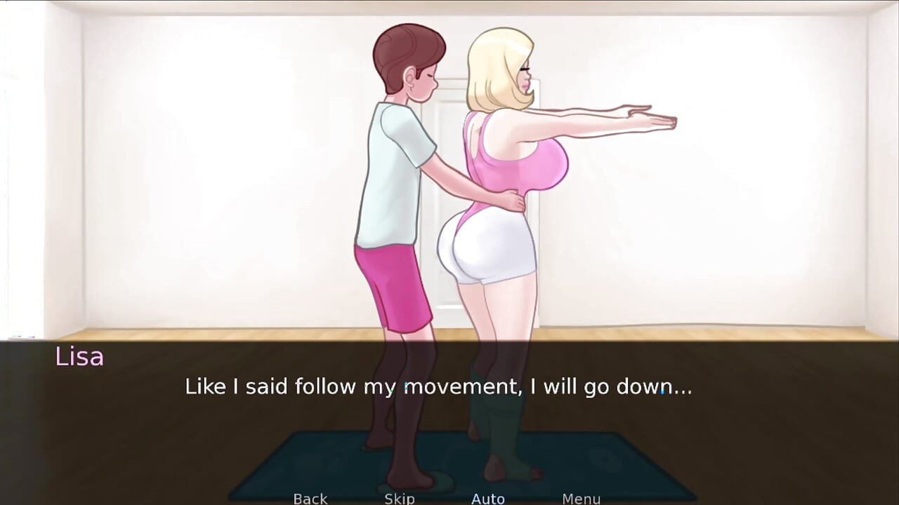 Sex note #6: Lisa let me help her to do yoga